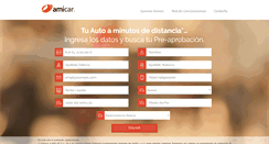 Desktop Screenshot of amicar.cl